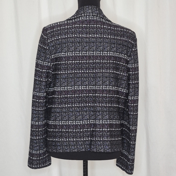 ST. JOHN Boucle Tweed Jacket - Size 8 - Picture 6 of 16